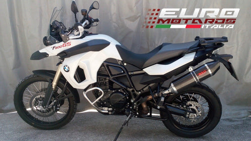 MassMoto Exhaust Full System Oval Full Carbon BMW F 800 GS 2008-2016 2in1