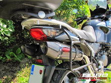 Load image into Gallery viewer, MassMoto Exhaust Dual Slip-On Silencers Oval Full Carbon Honda XL 1000 Varadero