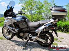 Load image into Gallery viewer, MassMoto Exhaust Dual Slip-On Silencers Oval Full Carbon Honda XL 1000 Varadero