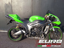 Load image into Gallery viewer, MassMoto Exhaust Slip-On Silencer Oval Full Carbon New Kawasaki ZX6R 2005-2006