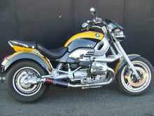 Load image into Gallery viewer, MassMoto Exhaust Dual Silencers Mufflers GP1 Carbon Fiber BMW R1200C 1997-2006