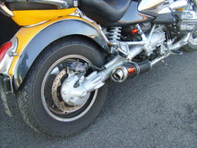 Load image into Gallery viewer, MassMoto Exhaust Dual Silencers Mufflers GP1 Carbon Fiber BMW R1200C 1997-2006