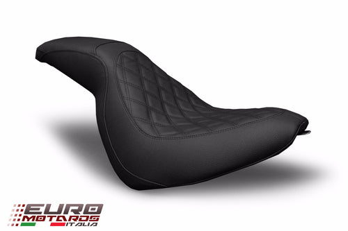 Luimoto Diamond Seat Cover For Harley Davidson Blackline FXS Softail 2011-2012