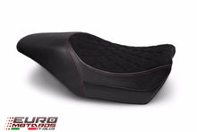 Load image into Gallery viewer, Luimoto Diamond Suede Seat Cover For Harley Davidson Street 500 750 2016-2021