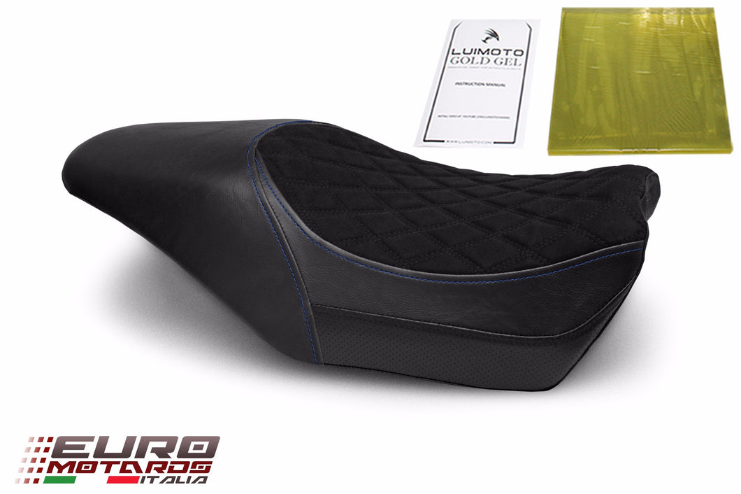 Luimoto Diamond Suede Seat Cover For Harley Davidson Street 500 750 2016-2021