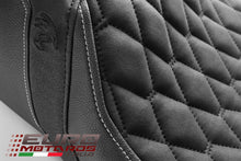 Load image into Gallery viewer, Luimoto Hex-Diamond Suede Seat Cover For Harley Davidson Road+Street Glide 11-20