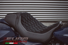 Load image into Gallery viewer, Luimoto Hex-Diamond Suede Seat Cover For Harley Davidson Road+Street Glide 11-20