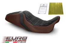 Load image into Gallery viewer, Luimoto Hex-Diamond Suede Seat Cover For Harley Davidson Road+Street Glide 11-20