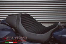 Load image into Gallery viewer, Luimoto Classic Suede Seat Cover For Harley Davidson Road+Street Glide 2011-20
