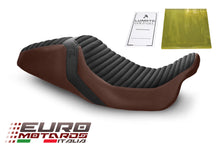 Load image into Gallery viewer, Luimoto Classic Suede Seat Cover For Harley Davidson Road+Street Glide 2011-20