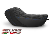 Load image into Gallery viewer, Luimoto Hex-Diamond Suede TecGrip Seat Cover For Harley Davidson Iron 1200 18-20