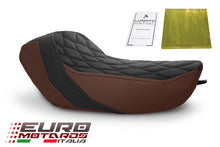 Load image into Gallery viewer, Luimoto Hex-Diamond Suede TecGrip Seat Cover For Harley Davidson Iron 1200 18-20
