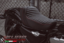 Load image into Gallery viewer, Luimoto Classic Suede Tec-Grip Seat Cover For Harley Davidson Iron 1200 2018-20