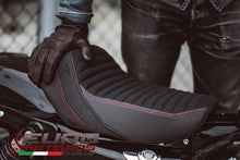 Load image into Gallery viewer, Luimoto Classic Suede Tec-Grip Seat Cover For Harley Davidson Iron 1200 2018-20