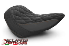 Load image into Gallery viewer, Luimoto HEX-R Suede Tec-Grip Seat Cover For Harley Davidson Street-Bob 2018-2020