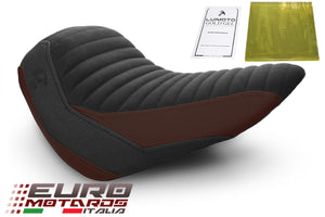 Luimoto Classic Suede Tec-Grip Seat Cover For Harley Davidson Street-Bob 2018-20