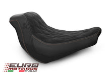 Load image into Gallery viewer, Luimoto HEX-R Suede Tec-Grip Seat Cover For Harley Davidson Low-Rider S 2016-20
