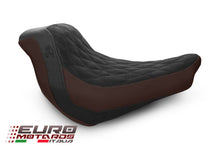 Load image into Gallery viewer, Luimoto HEX-R Suede Tec-Grip Seat Cover For Harley Davidson Low-Rider S 2016-20