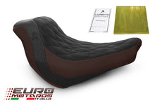 Load image into Gallery viewer, Luimoto HEX-R Suede Tec-Grip Seat Cover For Harley Davidson Low-Rider S 2016-20