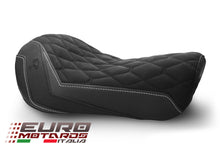 Load image into Gallery viewer, Luimoto HEX-R Suede Tec-Grip Seat Cover For Harley Davidson Iron 883 2016-2020