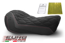 Load image into Gallery viewer, Luimoto HEX-R Suede Tec-Grip Seat Cover For Harley Davidson Iron 883 2016-2020