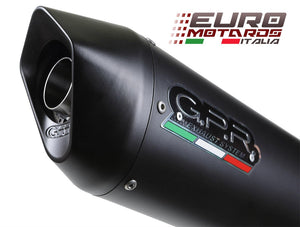GPR Exhaust Full System Furore Nero Road Legal For Yamaha Tricity 125 2014-2017