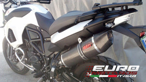 MassMoto Exhaust Slip-On Silencer Oval Full Carbon New BMW F 800 GS 2008-2016
