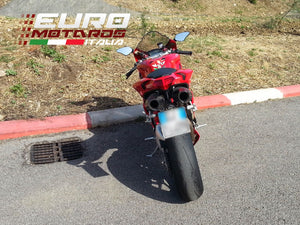 MassMoto Exhaust Dual Slip-On Silencers Oval Full Carbon Ducati 848 1098 1198