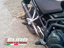 Load image into Gallery viewer, MassMoto oval full carbon exhaust silencer for Triumph Tiger Explorer 1200 2012-2016 — Euro Motards