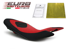 Load image into Gallery viewer, Luimoto Team Italia Suede Seat Cover For Ducati Hypermotard 2013-2018 821 939