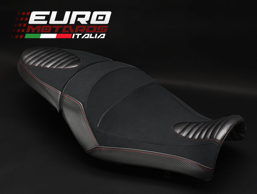 Luimoto Suede Seat Covers Front and Rear New For Moto Guzzi MGX-21 2017-2018