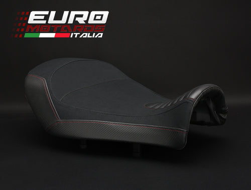 Luimoto Suede Seat Cover for Rider New For Moto Guzzi MGX-21 2017-2018