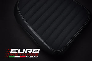 Luimoto Suede Seat Covers Front and Rear New For Moto Guzzi Audace 2015-2018