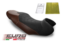 Load image into Gallery viewer, Luimoto Cafe Suede Seat Cover Rider 5 Colors For Moto Guzzi Norge GT 8V 2011-18