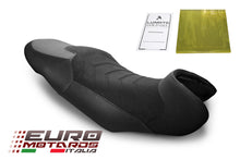 Load image into Gallery viewer, Luimoto Cafe Suede Seat Cover Rider 5 Colors For Moto Guzzi Norge GT 8V 2011-18
