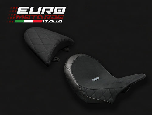 Luimoto Suede Seat Covers Front and Rear New For Ducati X Diavel 2016-2018