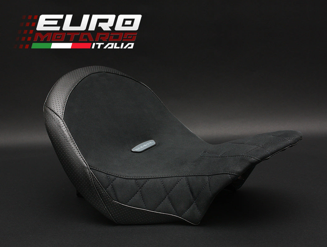 Luimoto Suede Seat Cover for Rider New For Ducati X Diavel 2016-2018