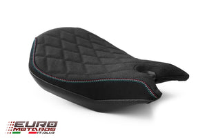 Luimoto Tec-Grip Suede Diamond Seat Cover For Ducati 1299R 2017 Final Edition