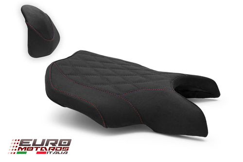 Luimoto Diamond Suede Seat Cover + Cowl Pad Cover For Ducati MH900E 2001-2002