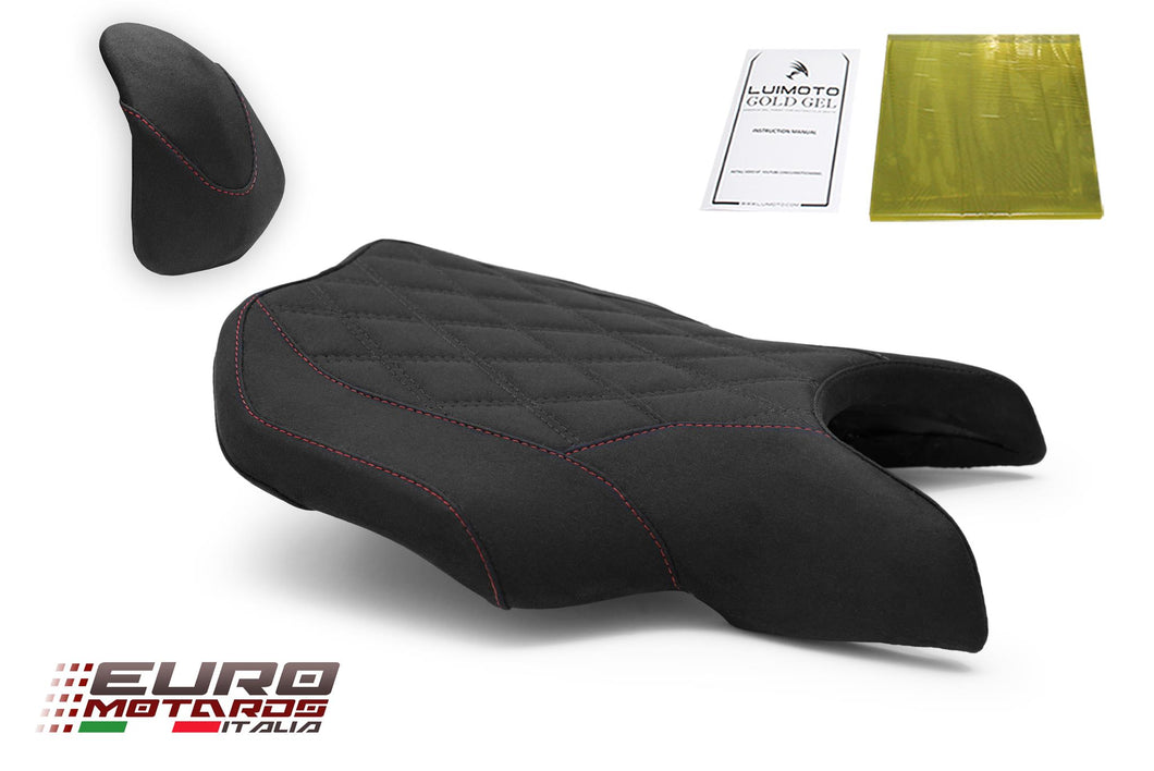 Luimoto Diamond Suede Seat Cover + Cowl Pad Cover For Ducati MH900E 2001-2002