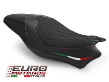 Load image into Gallery viewer, Luimoto Diamond Suede Seat Cover 3 Colors For Ducati Monster 821 1200 2017-2021