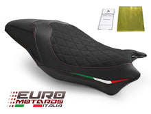 Load image into Gallery viewer, Luimoto Diamond Suede Seat Cover 3 Colors For Ducati Monster 821 1200 2017-2021