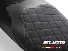 Load image into Gallery viewer, Luimoto Diamond Suede Seat Cover 3 Colors For Ducati Monster 821 1200 2017-2021