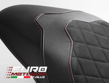 Load image into Gallery viewer, Luimoto Diamond Suede Seat Cover 3 Colors For Ducati Monster 821 1200 2017-2021
