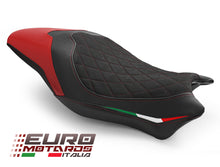 Load image into Gallery viewer, Luimoto Diamond Suede Seat Cover 3 Colors For Ducati Monster 821 1200 2017-2021
