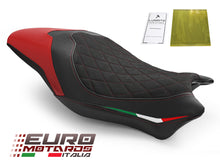 Load image into Gallery viewer, Luimoto Diamond Suede Seat Cover 3 Colors For Ducati Monster 821 1200 2017-2021