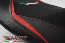 Load image into Gallery viewer, Luimoto Veloce Suede Tec-Grip Seat Cover Rider For Ducati Panigale V4 2018-2021