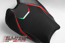 Load image into Gallery viewer, Luimoto Veloce Suede Tec-Grip Seat Cover Rider For Ducati Panigale V4 2018-2021