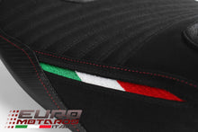 Load image into Gallery viewer, Luimoto Corsa Suede Tec-Grip Seat Cover For For Ducati Panigale V4 2018-2021