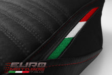 Load image into Gallery viewer, Luimoto Corsa Suede Tec-Grip Seat Cover Set New For Ducati Panigale V4 2018